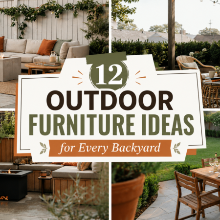 12 Outdoor Furniture Ideas for Every Backyard