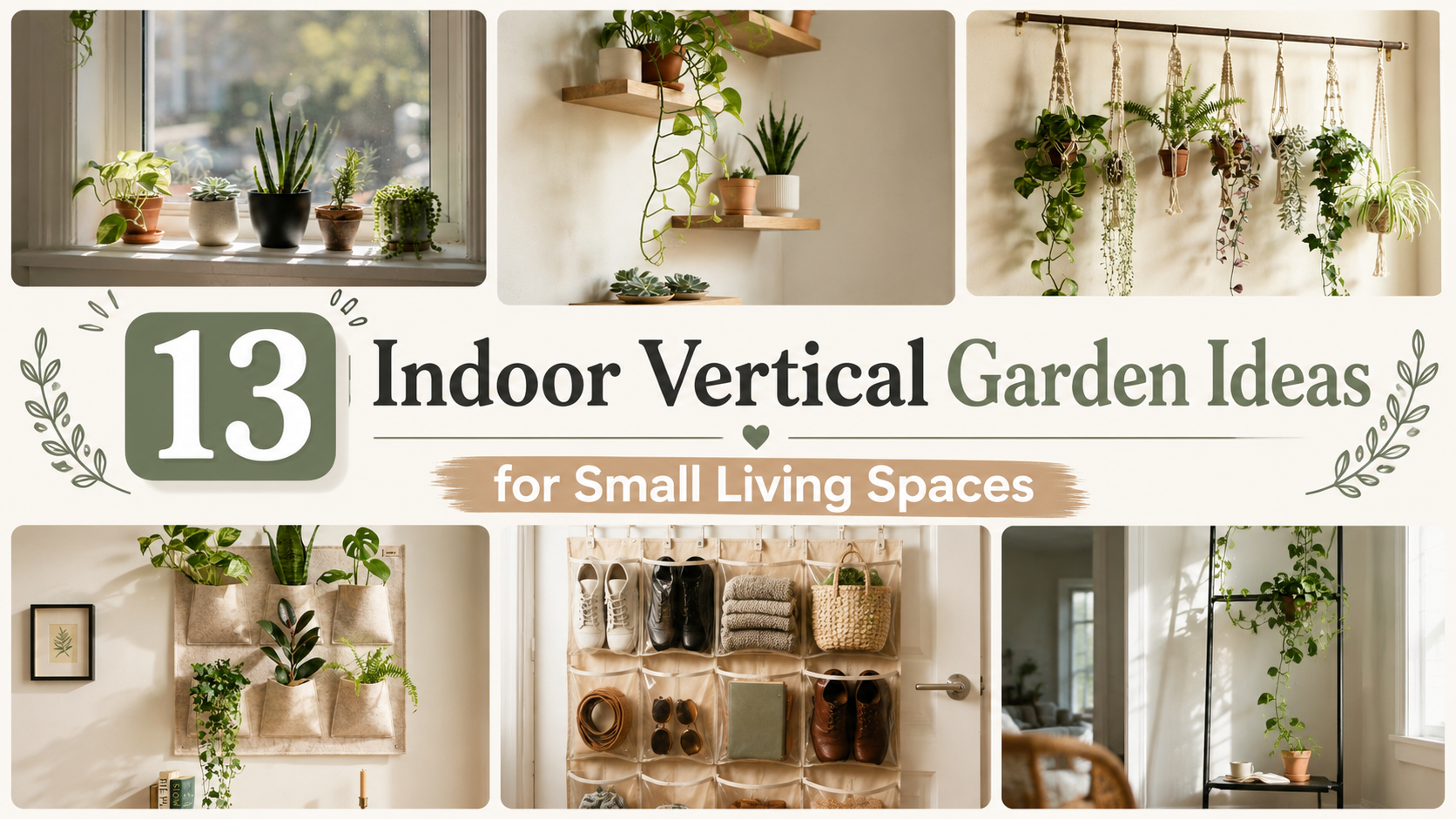 13 Indoor Vertical Garden Ideas for Small Living Spaces